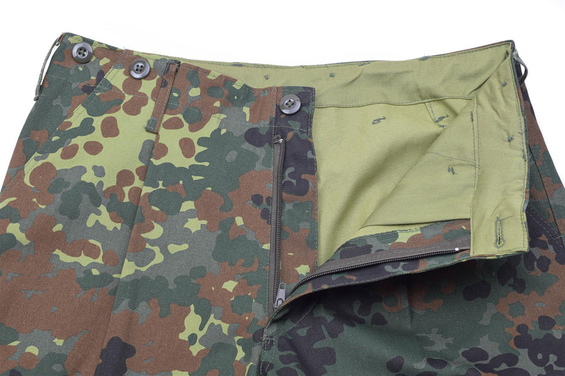 Deutsche Feld-Cargohose im Militärstil Flecktarn Camouflage Kampfhose Armee ACU Hose