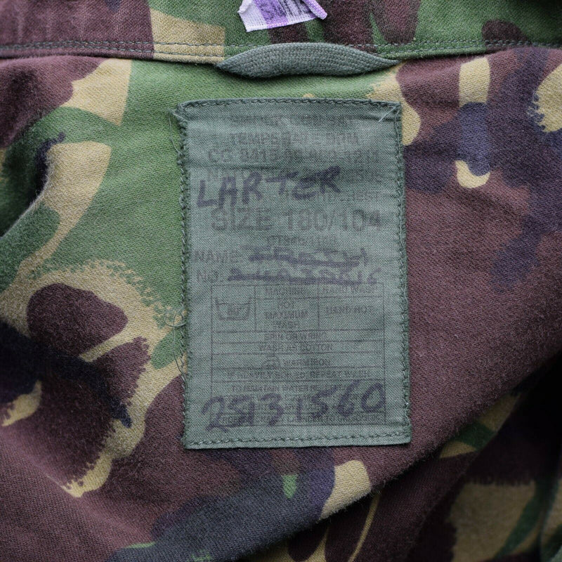 Echte britische Armee-Kampfjacke DPM Dschungel Militärparka 95 Smock Temporary