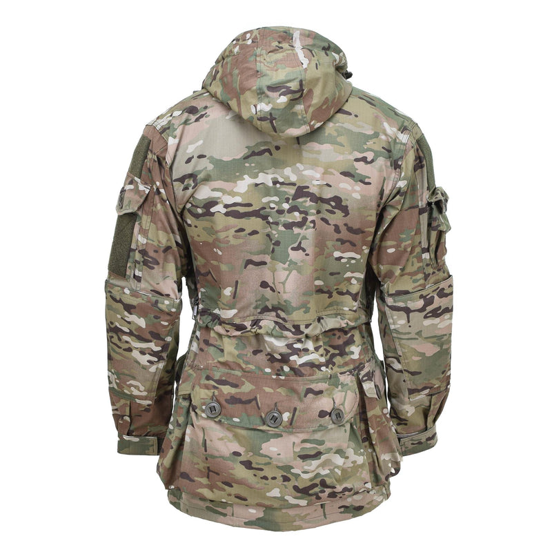 Leo Kohler Militärische taktische Kitteljacke Ripstop Multicam Camouflage Feldmantel