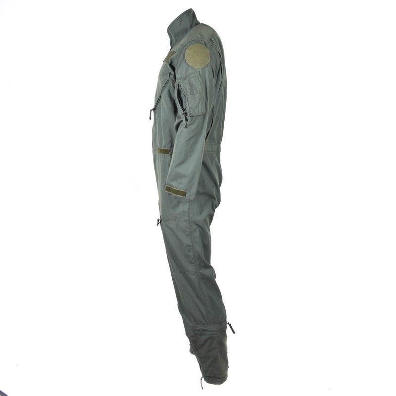 Original niederländische Armee Overall Aramid Kohlefaser Fluganzug Pilot Kampfjet Grün