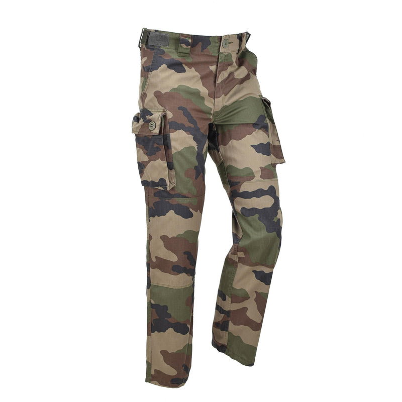 Original französische Militär-Cargohose CCE Camo Ripstop mit Mückenschutzbehandlung