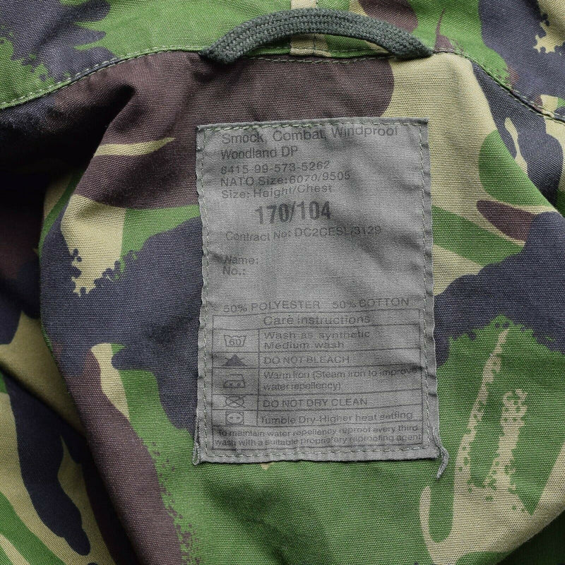 Original britische Armee Militär Kampf DPM Feldjacke Parka Smock winddicht