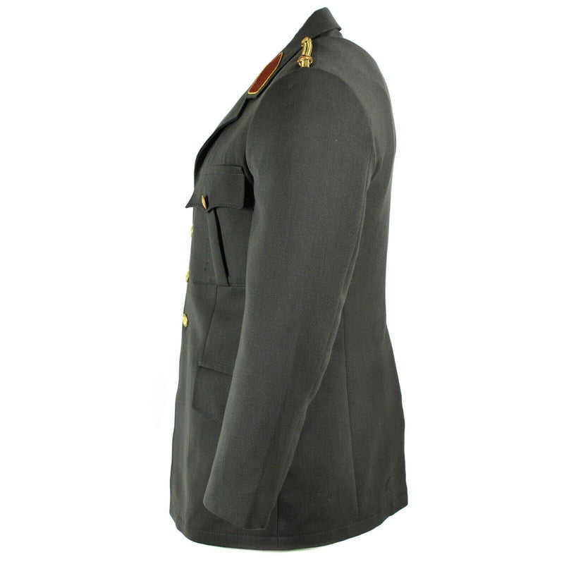 Original österreichische Armeeuniform, formelle Jacke, grau, österreichische Militärausgabe