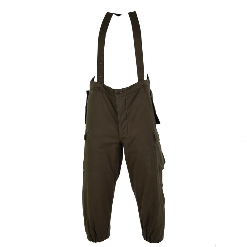 Original Österreichische Bundeswehr Thermohose Bundeswehr Kälteschutz Hosenträgerhose