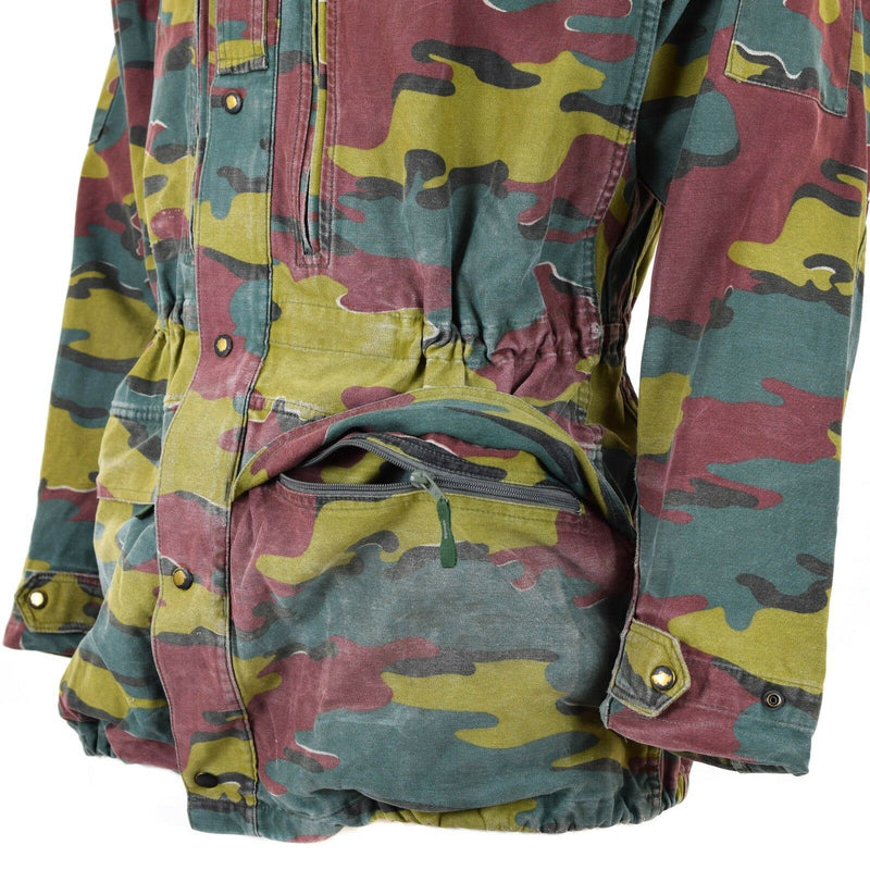 Original belgische Armee Militär Kampf M90 Feldjacke Parka JIGSAW CAMO Überschuss