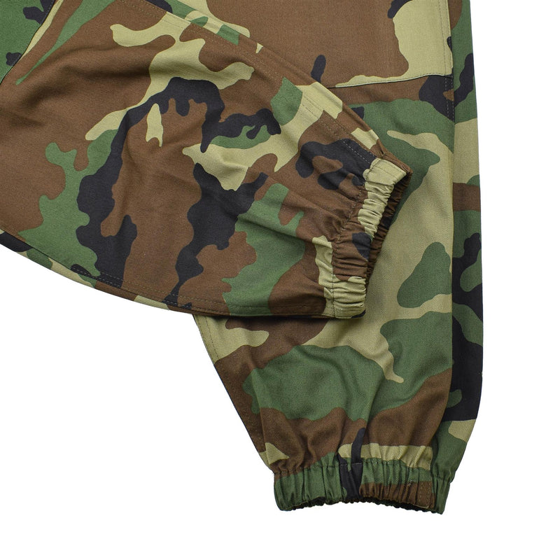 Original italienische Militär-Cargohose, Kampfhose im Woodland-Camouflage-Stil, Feldhose NEU