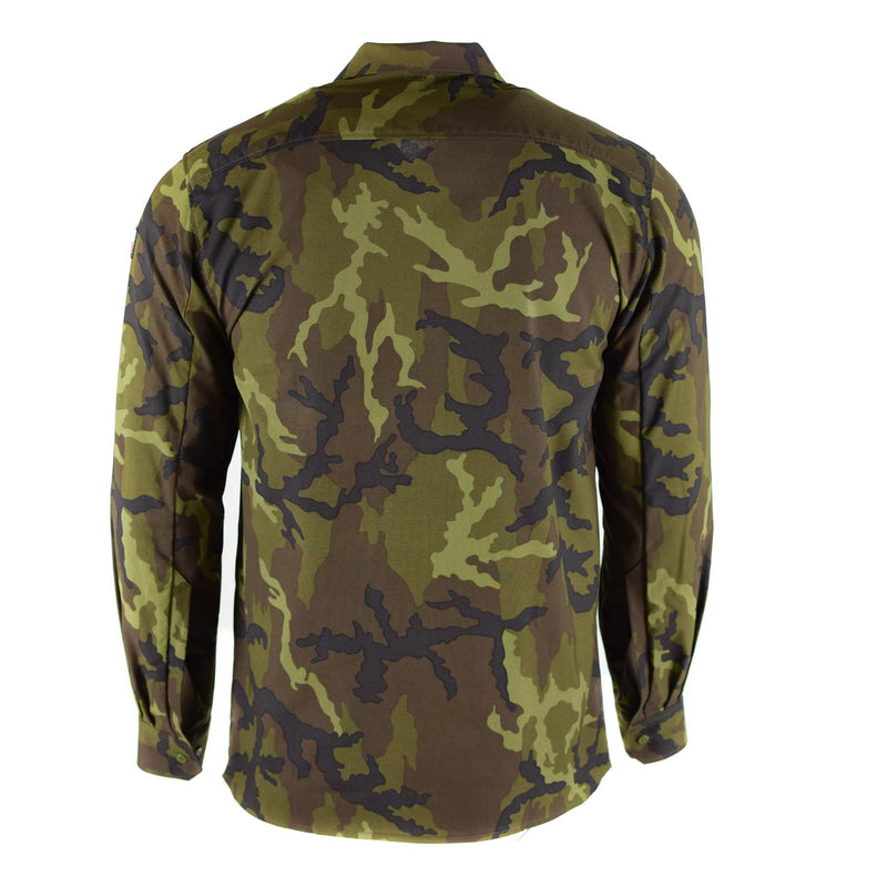 Echtes tschechisches Armeehemd Woodland Camo VZ 95 Felduniform Militärüberschuss NEU