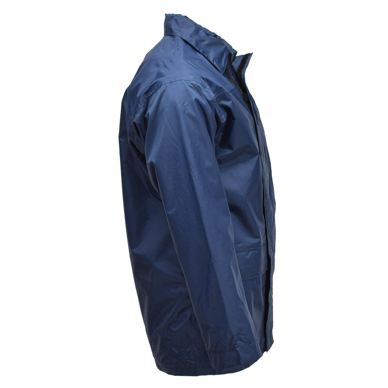 Original britische RAF-Jacke, wasserdichter Schlechtwetterparka, gefütterter Regenmantel, blau