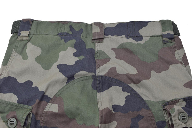 Original französische Militär-Cargohose CCE Camo Ripstop mit Mückenschutzbehandlung