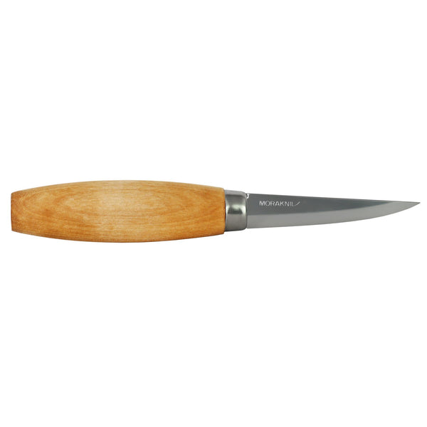 MORAKNIV Woodcarving 106 Holzbearbeitungswerkzeug aus Kohlenstoffstahl, Handwerker-Schnitzmesser