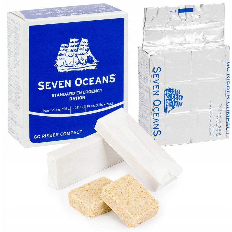 Seven Oceans Keksration Mahlzeit Notnahrung Survival Camping Wandern 1Stk