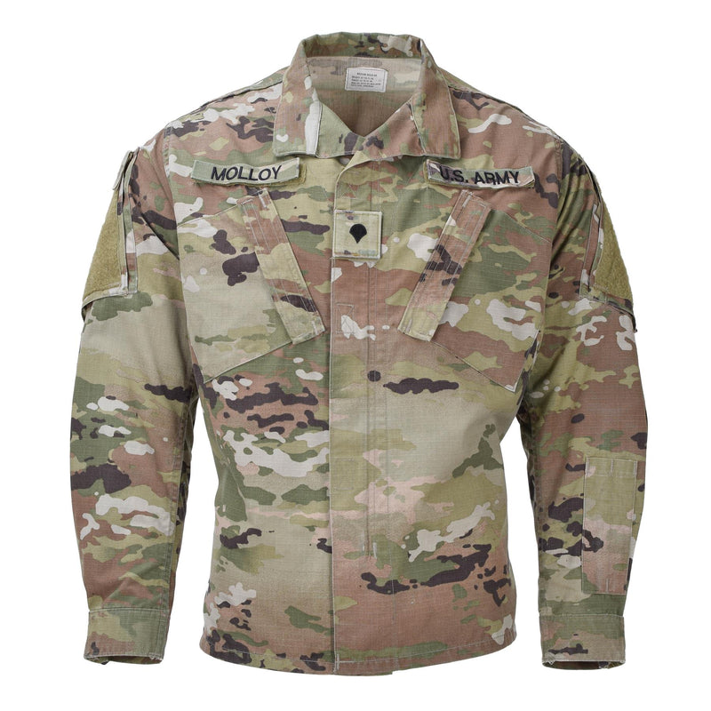 Original US Militär Aktive Kampfuniform Taktische Jacke Rip Stop Multicam