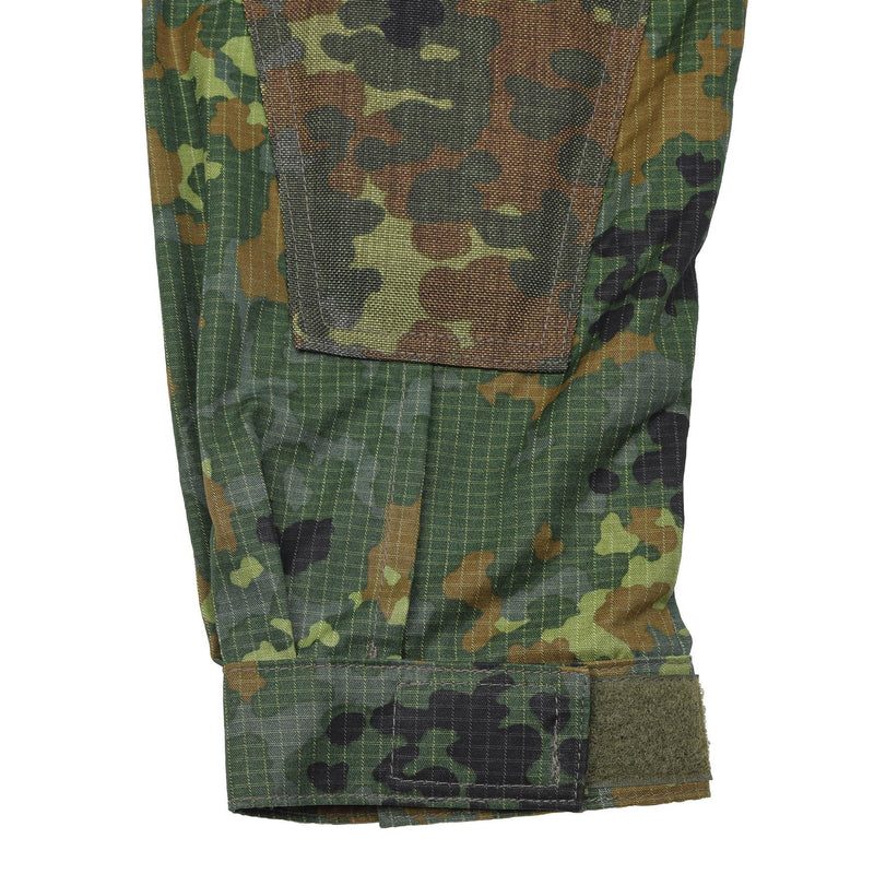 Leo Kohler Militär Ripstop Smock Jacke Flecktarn Camouflage Tactical Cordura