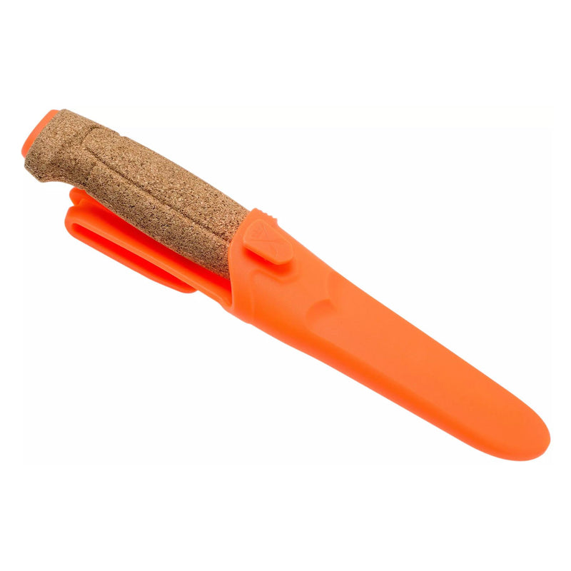 MORAKNIV Schwimmendes Wellenschliffmesser Universal Feststehende Klinge Edelstahl orange