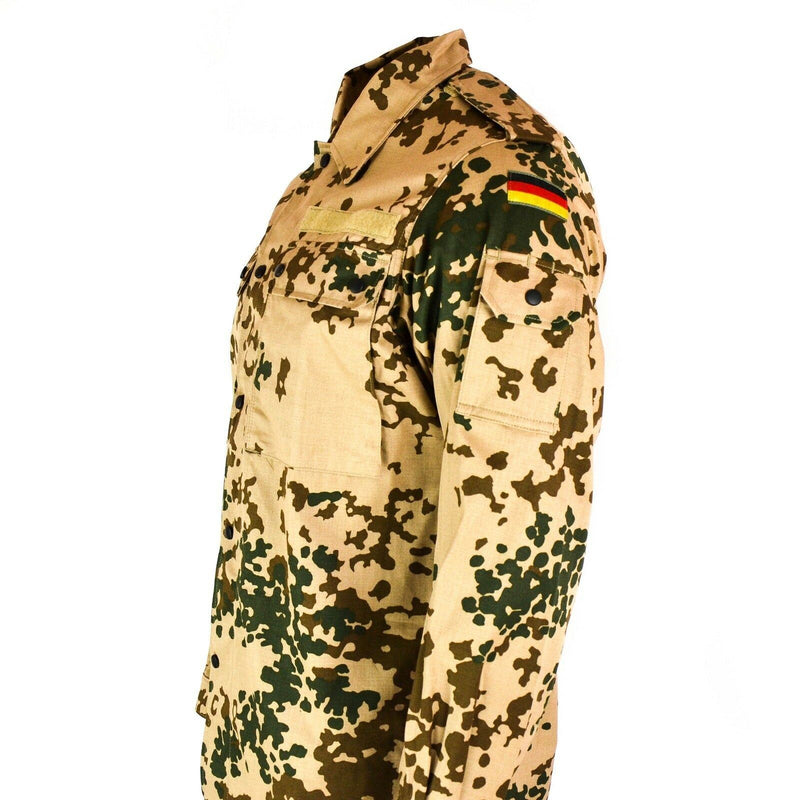 Original DEUTSCHES ARMEEHEMD Desert Tropic Camo Feldkampfjacke BW Armee Ausgabe