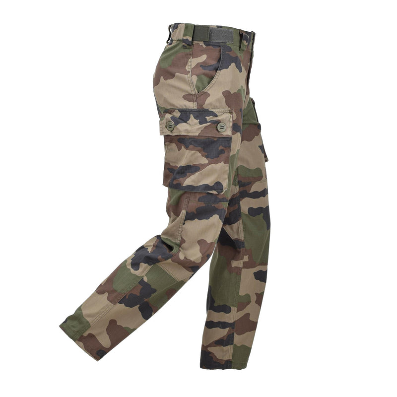 Original französische Militär-Cargohose CCE Camo Ripstop mit Mückenschutzbehandlung