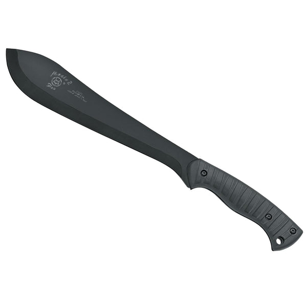 Fox Knives Brand Italy Macho 680T Machete aus rostfreiem Stahl schwarz Messer mit fester Klinge