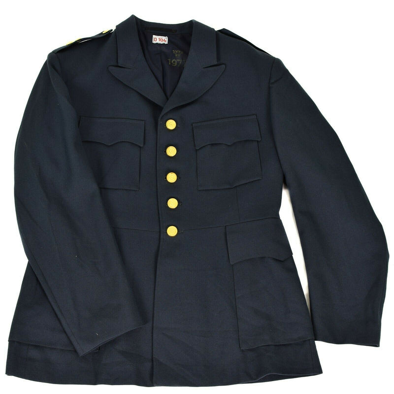 Echte schwedische Armee Infanterie blaue Paradeuniform Schweden Militäranzug Jacke