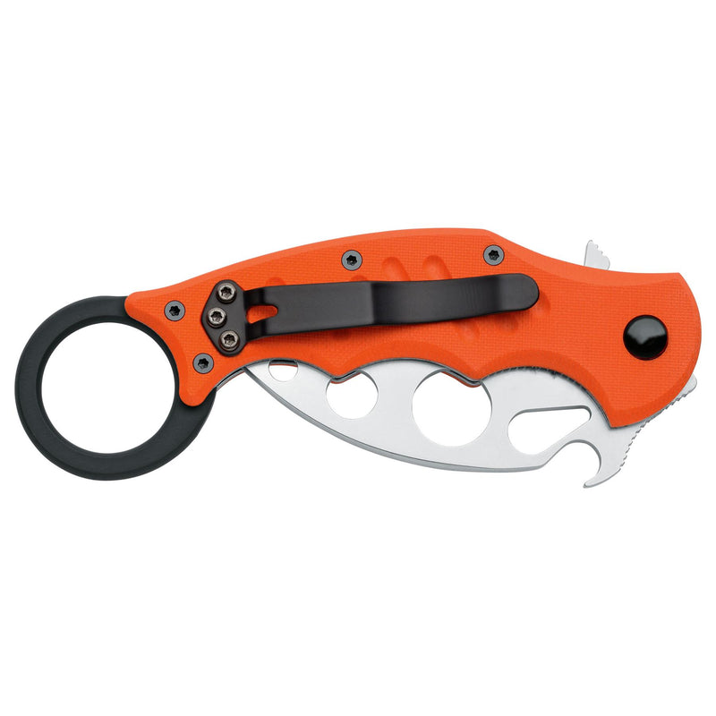 Fox Knives FX-599 TK Klappmesser Karambit, Klinge aus rostfreiem AISI 420C-Stahl