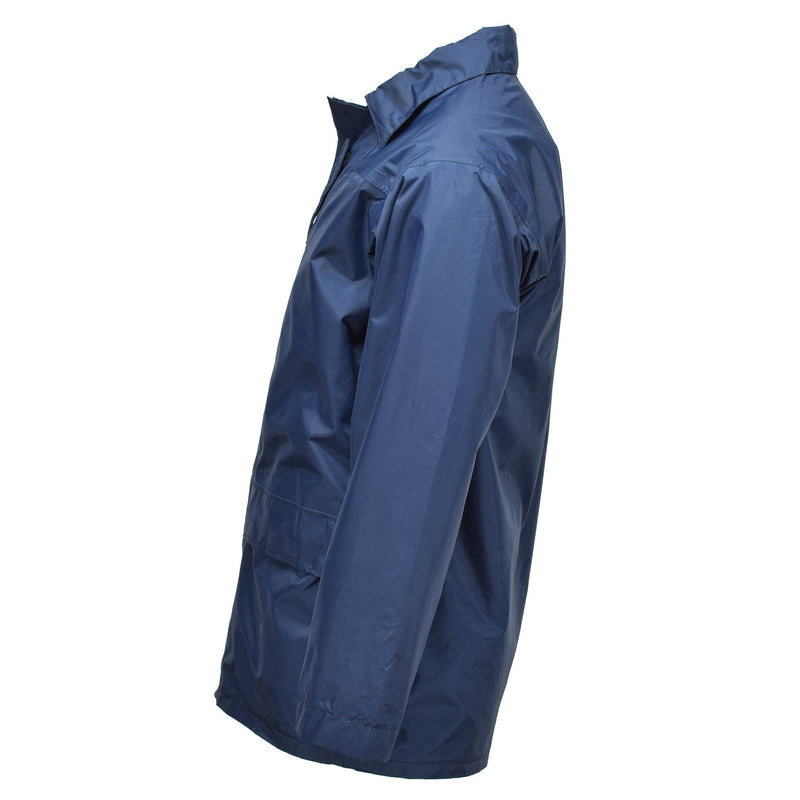 Original britische RAF-Jacke, wasserdichter Schlechtwetterparka, gefütterter Regenmantel, blau