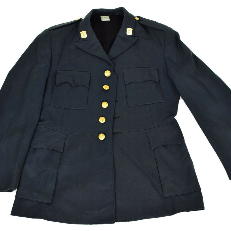 Echte schwedische Armee Infanterie blaue Paradeuniform Schweden Militäranzug Jacke