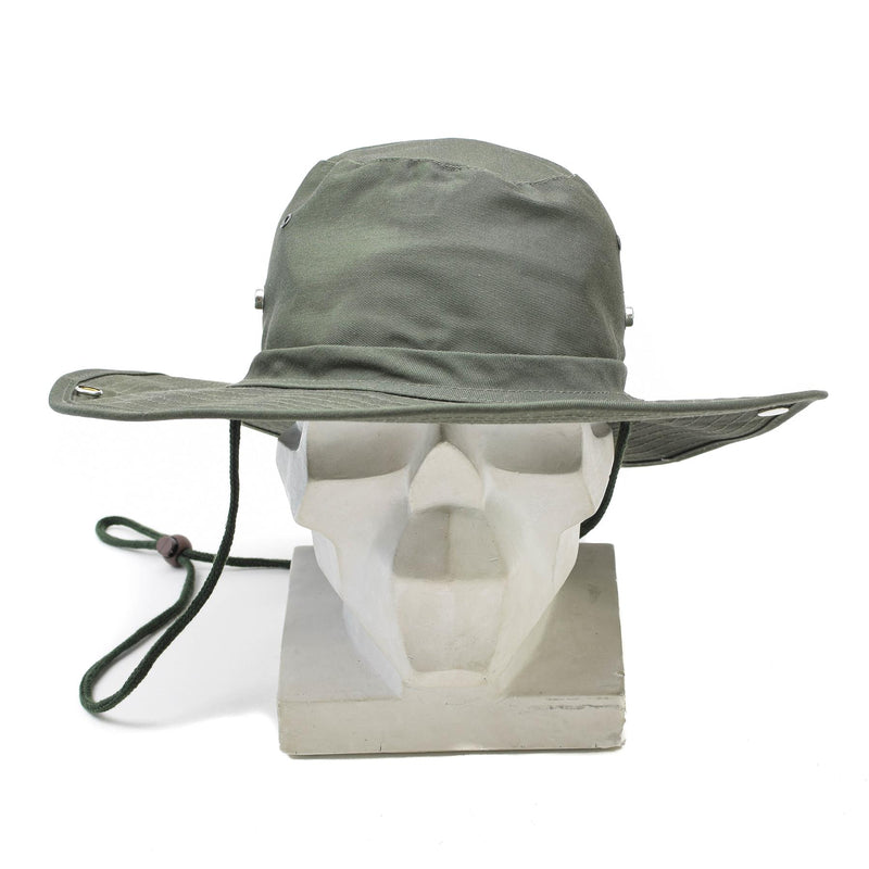 MFH Brand Militärischer Buschhut oliv Sommer Dschungel Panama Bucket Cap NEU