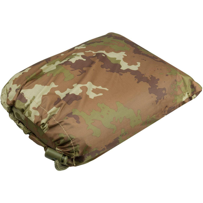 Mil-Tec Brand Vegetato Camo Poncho im Militärstil, wasserdicht, Ripstop, leicht