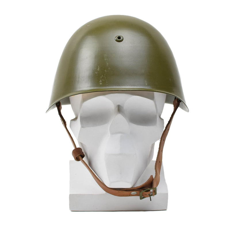 Echter bulgarischer Militär M72 taktischer grüner Helm Kampffeld Vintage NEU