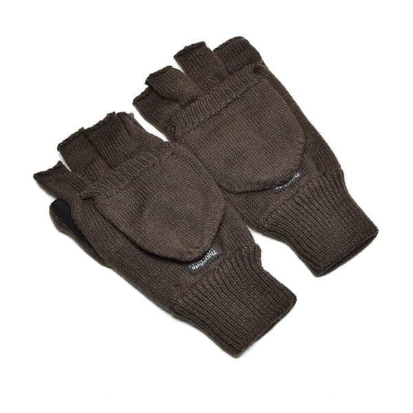 Marke Thinsulate Finger Fäustlinge Handschuhe Winter Black Olive OD