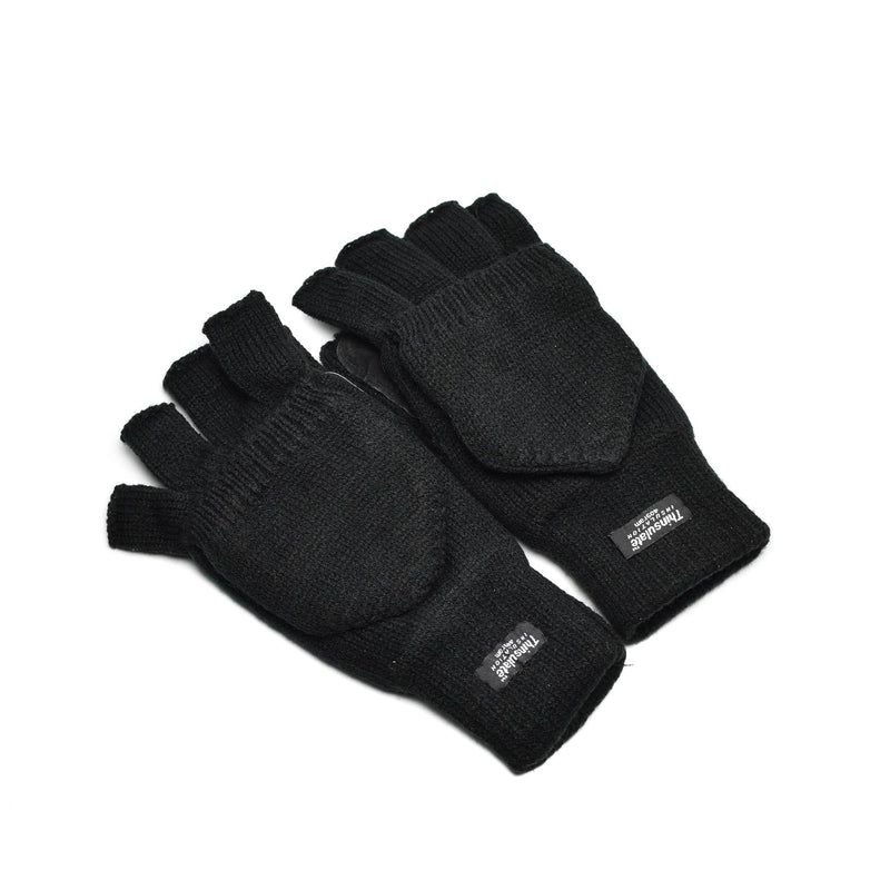 Marke Thinsulate Finger Fäustlinge Handschuhe Winter Black Olive OD