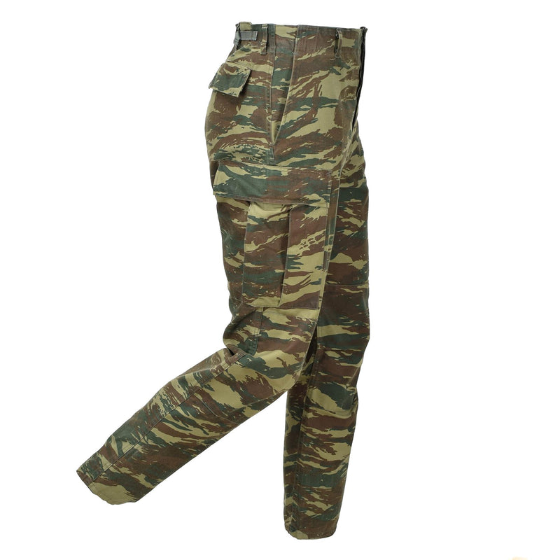 Original BDU-Hose der griechischen Armee mit Eidechsen-Tarnmuster, griechische Militär-Überschusshose