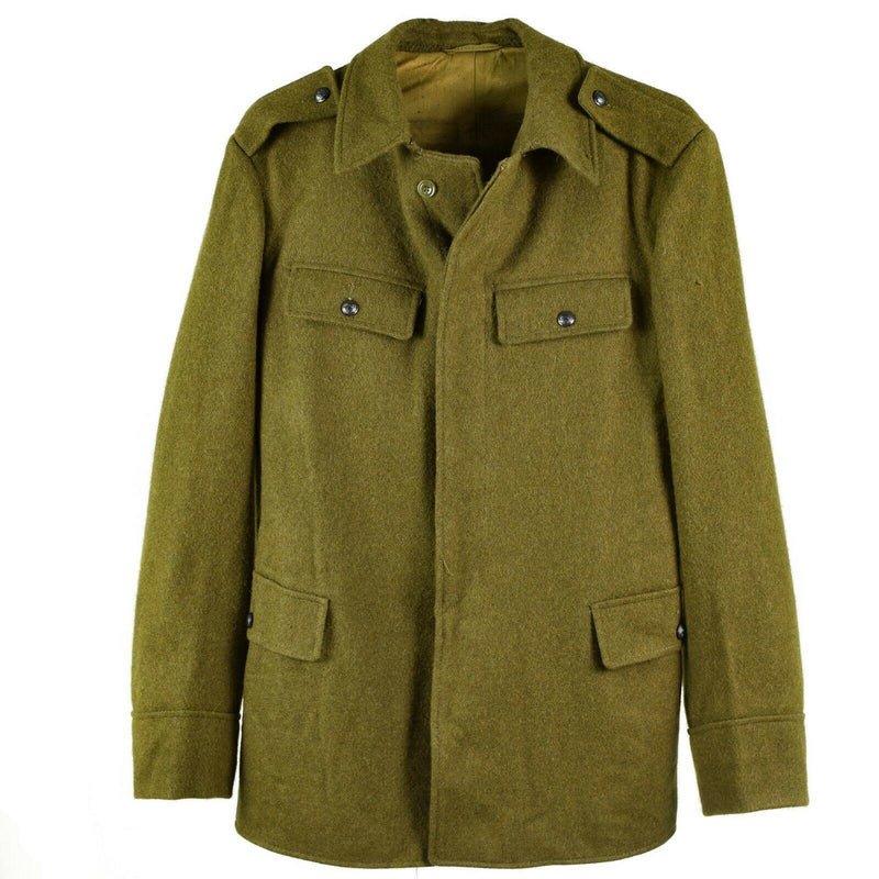 Echte rumänische Armee Wolljacke Kampf Khaki OD