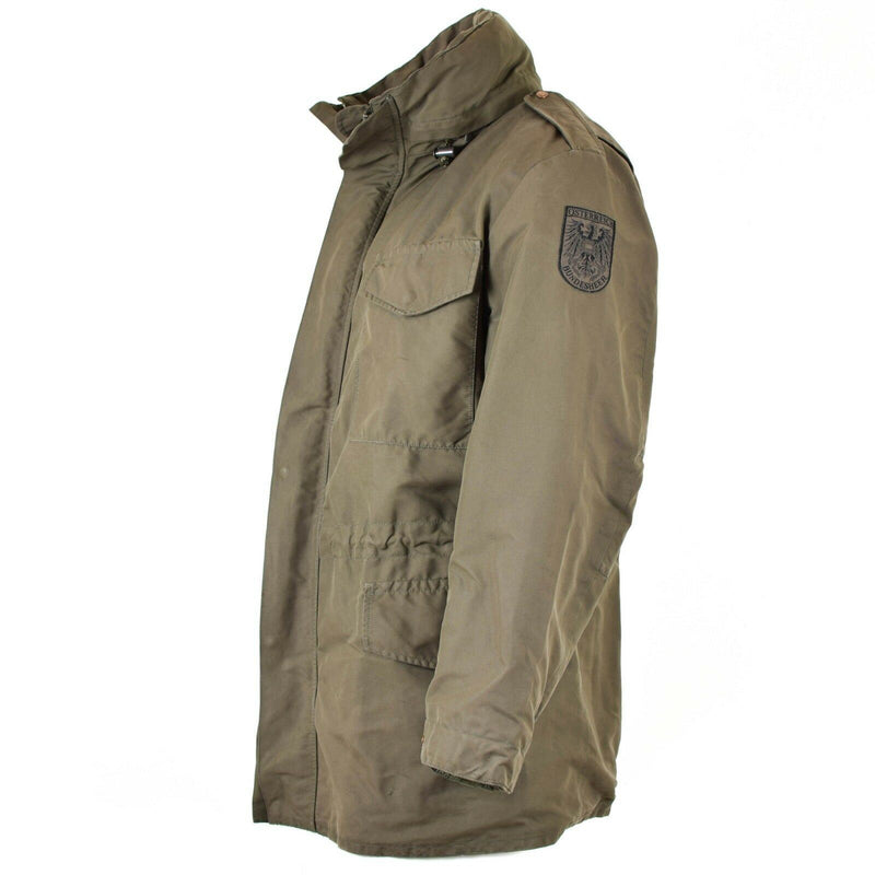 Original österreichische Bundeswehr M65 Kampfjacke GoreTex Militär oliv Parka wasserdicht