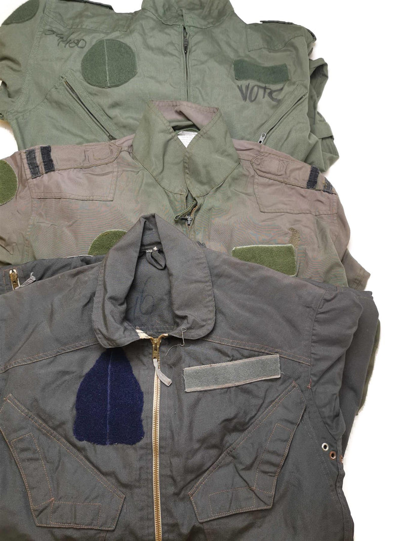 Original niederländische Armee Overall Aramid Kohlefaser Fluganzug Pilot Kampfjet