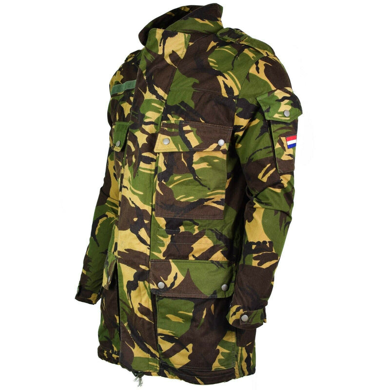 Original niederländische Armeejacke M65 Militärparka ohne Futter Holland Militär