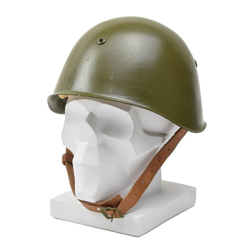 Echter bulgarischer Militär M72 taktischer grüner Helm Kampffeld Vintage NEU