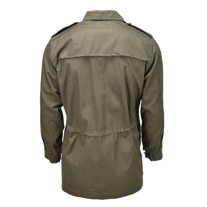 Original italienischer Militärparka, herausnehmbare gesteppte Feldjacke, oliv NEU