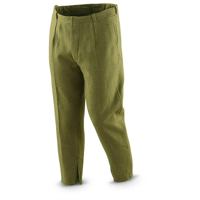 Echte rumänische Armee Wolle Feldhose Kampfhose Khaki OD Green Romania