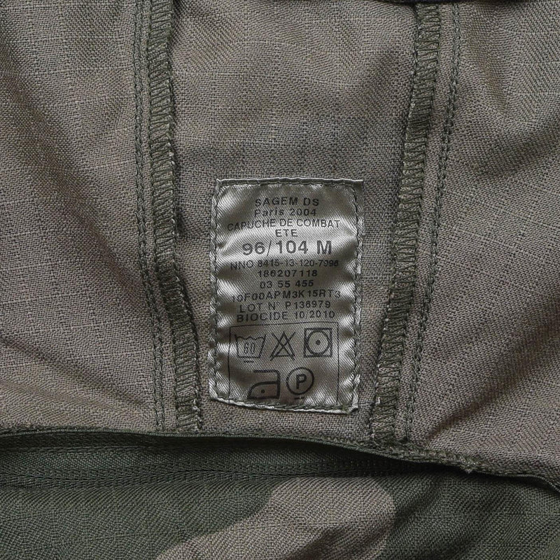 Echte französische Militärjacke Felin F3, CCE Ripstop, mit Kapuze, Überschuss, NEU