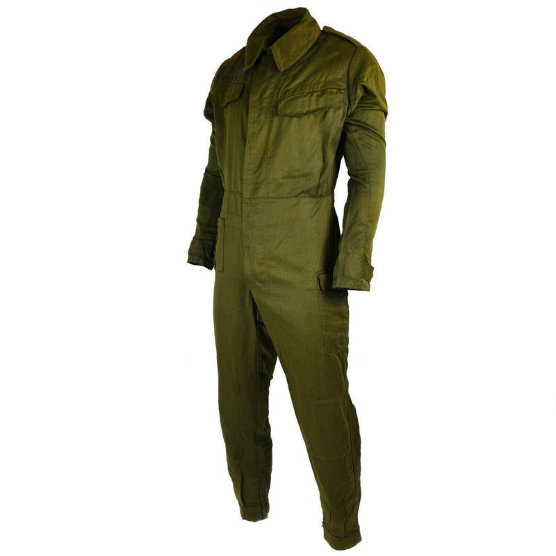 Original belgischer Panzeroverall der Armee, Overall, Jumpsuit, Olivgrün, OD