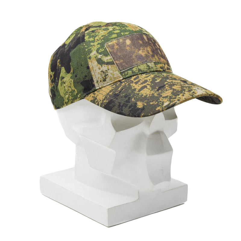 MIL-TEC Base Cap im Militärstil, Camouflage, leicht, verstellbare Patchplatten