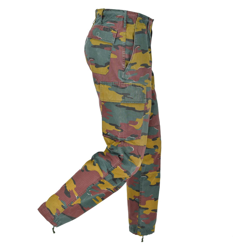 Original belgische Armee Feld Kampfhose Rip Stop Hose Militär Überschuss