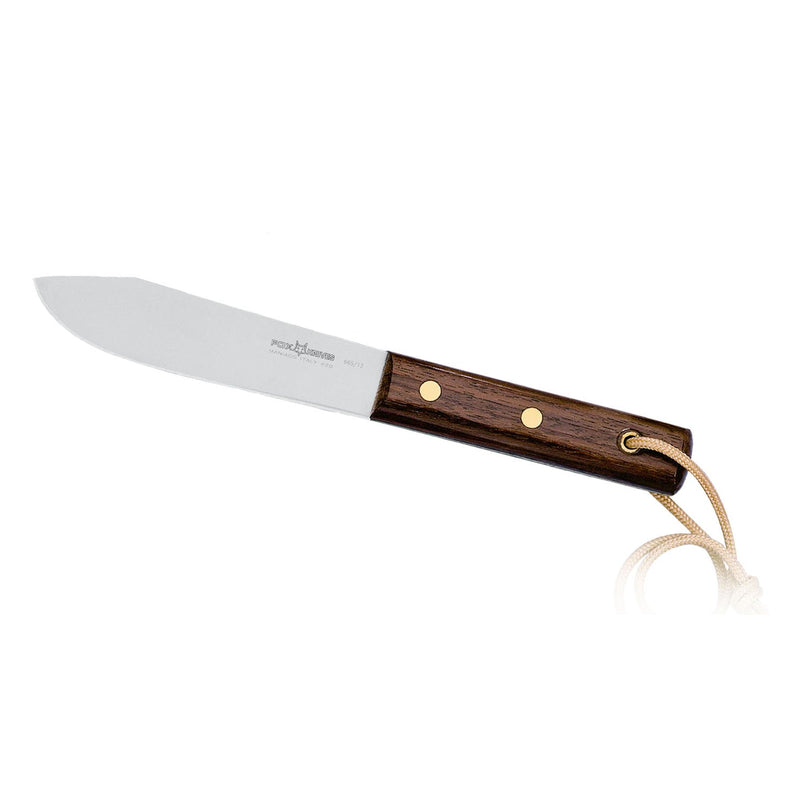 Fox Knives Brand Italy Messer mit fester Klinge aus Edelstahl mit Palisanderholzgriff