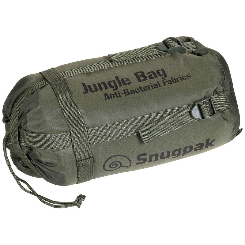 Snugpak Schlafsack Jungle Bag Antibakterielle Stoffe Leichtgewicht OD Green