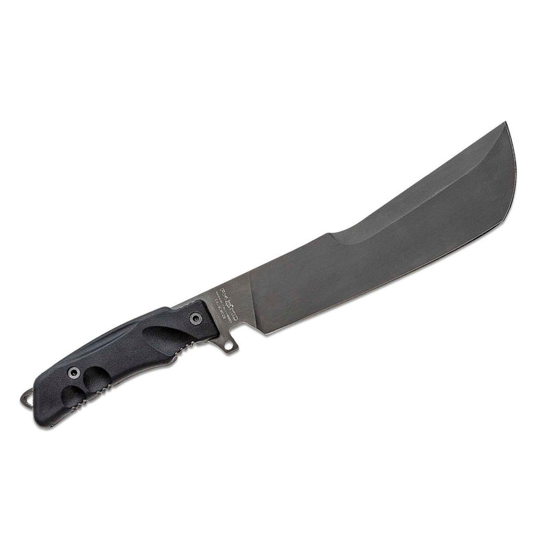 Fox Knives Golok Hitam Machete N690Co Stahl taktischer Full Tang agronomischer Griff