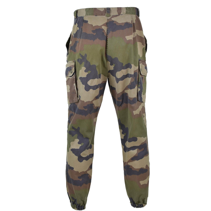 ECHTE KAMPFHOSE DER FRANZÖSISCHEN ARMEE F2 MILITÄRISCHE CCE CAMOUFLAGE CARGO FELDHOSE