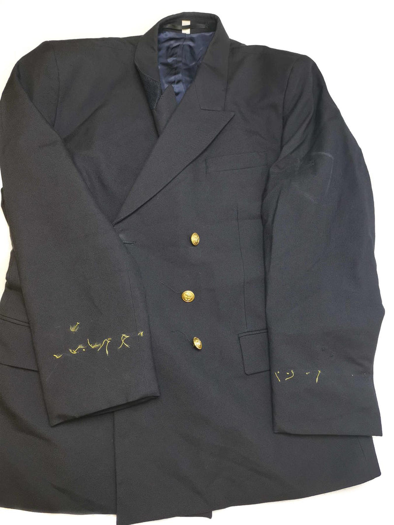 Original Deutsche Armee Marines Anzugjacke dunkelmarineblau Formale Uniform Militär