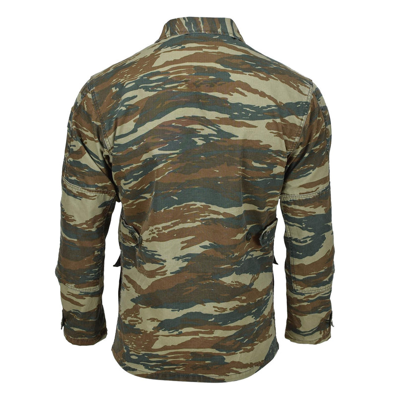 Original griechische Militär Feld BDU Jacke Eidechsentarnung griechische Armee Hemden