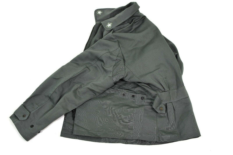 Original italienische Armee graue Jacke Air Force Militär BDU Überschussausgabe Hemd NEU