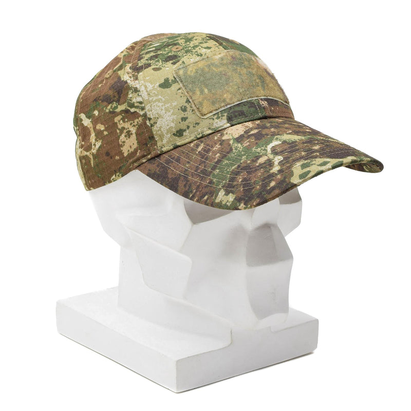 MIL-TEC Base Cap im Militärstil, Camouflage, leicht, verstellbare Patchplatten